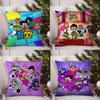 Чехол для подушки T-Teen T-Titans Go для дивана, гостиной, спальни, двусторонняя печать, квадратная подушка для сна.