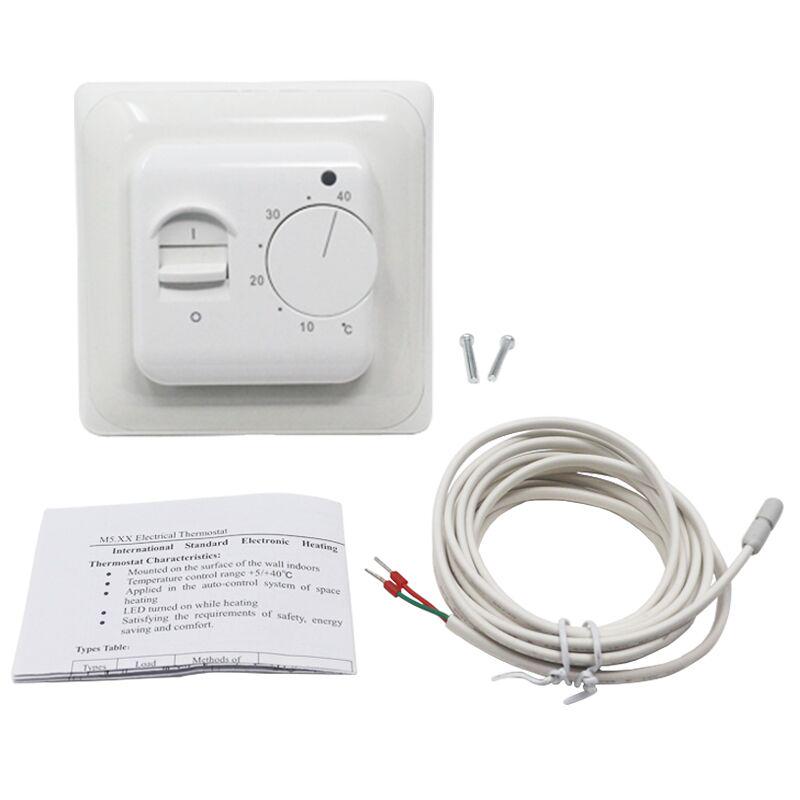 Floor Heating Thermostat International Universal Electronic Temperature Controller Retardant