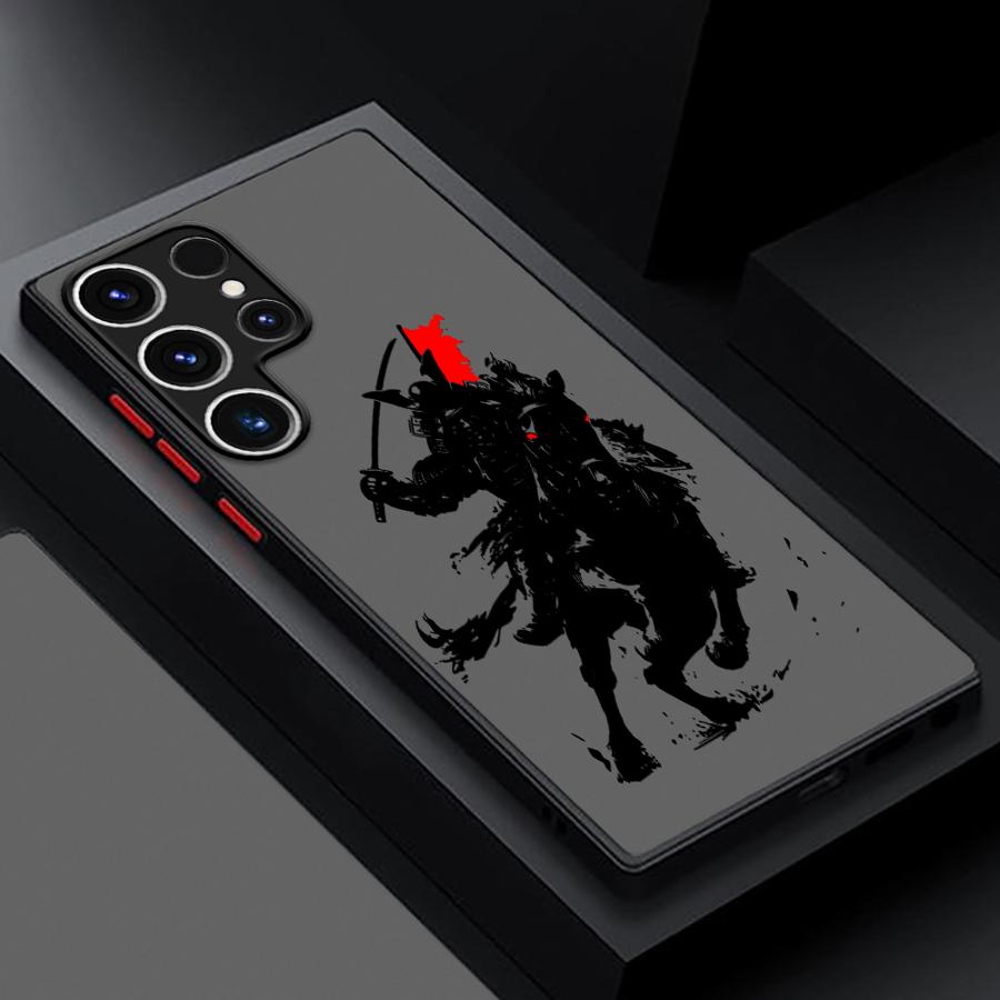 Японский чехол для боевых искусств самураев для Samsung Galaxy S22 Plus S24 FE S20 S23 Ultra S10 S21 S25 Edge S9 Задняя крышка телефона
