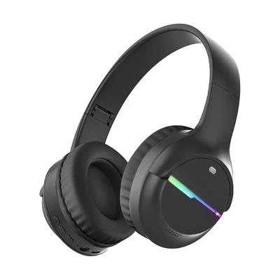 Наушники Bluetooth Over Ear, цветные светодиодные фонарики, беспроводные складные стереонаушники Bluetooth для класса/домашнего офиса/планшета/самолета