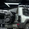 Заднее антикрыло Haval Menglong MC Sport, Совместимо с моделями 24/26, Глянцевое черное углеродное волокно с нержавеющей сталью.