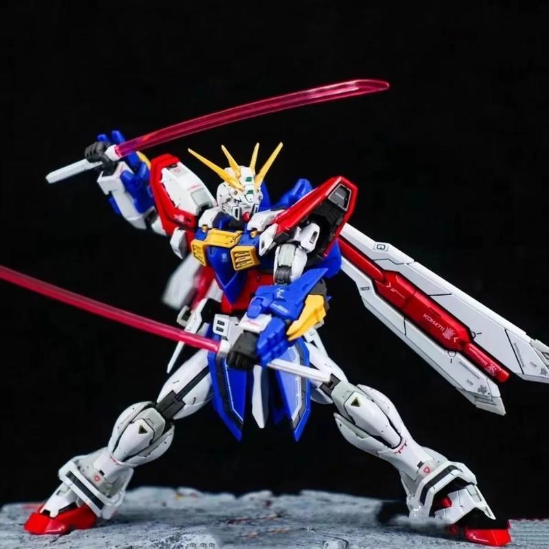 Rg 1/144 Гандам Бог Gf13-017Njii Сборная Модель Набор Фигурка Действия Пластиковая Модель Изысканные Настольные Украшения Подарок-Сюрприз для Мальчика