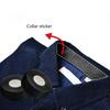 1 Roll Hat Sweat Liners Shirt Collar Sweat Protectors Non-Woven Fabric Self-Adhesive Invisible Breathable Sweat Pad