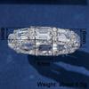 Huitan Geometric Women Ring Fresh Style Charming Wedding Daily Engagement Accessories Inlaid Shiny CZ Versatile Fashion Jewelry