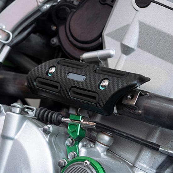 Motorcycle Exhaust Pipe Cover Anti-scalded Heat Insulation Universal Motorbike Exhaust Tube Trim Protector Shield Guard Modification Replacement Parts