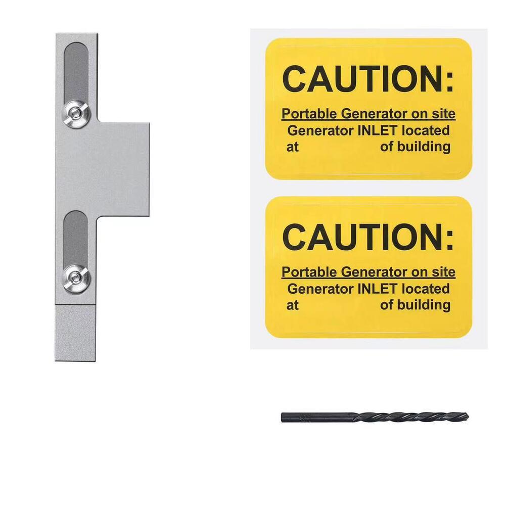 Анодированная алюминиевая конструкция Комплект блокировки генератора Прямая настройка Простая установка Комплект безопасности для генератора