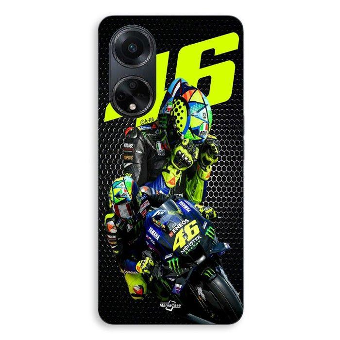 Coque de téléphone - MANIACASE - Oppo A98 5G - Silicone - Souple - Valentino Rossi Logo Motogp monster