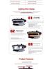 Светодиодная фара дневного света/поворотник в сборе для Toyota Tacoma 2016-2023