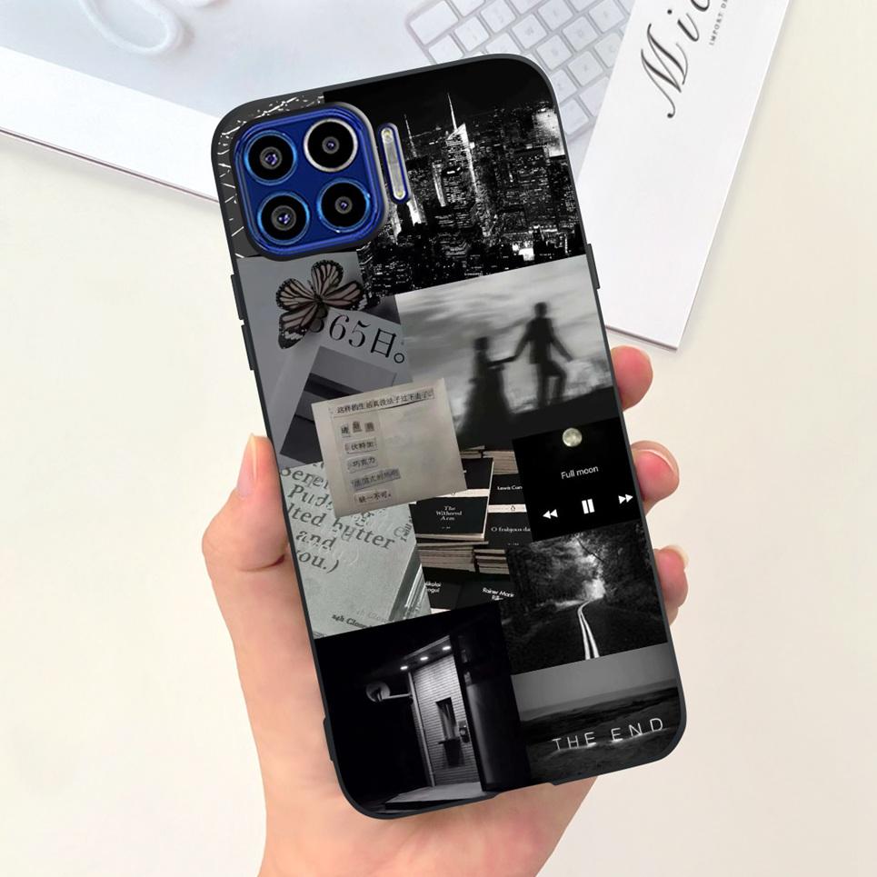 Для Motorola One Vision One Macro Чехол Милый Модный Девчачий Мультяшная Раскраска Funda Etui Для Motorola One 5G Мягкий ТПУ Силиконовый Чехол