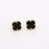 High-Grade Titanium Steel Four-Leaf Clover Earrings Non-Colour Loss Fashion Earrings Women's Earrings