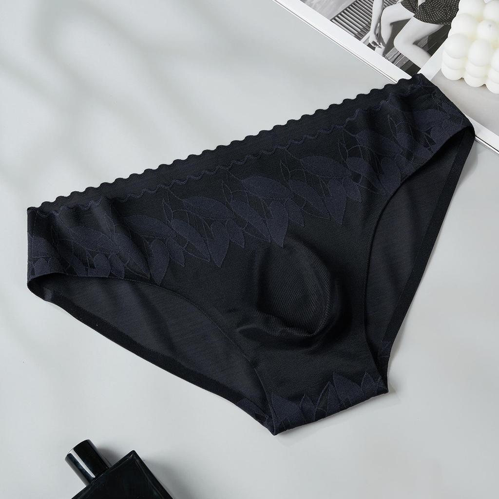 Мужские 3D кружевные трусы-слипы - Бесшовное эластичное нижнее белье с низкой посадкой