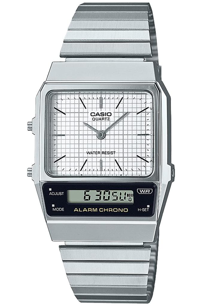 Casio Стандартные часы [Официальный японский продукт] AQ-800E-1AJF / -800E-7AJF / -800EG-9AJF Унисекс Золотые / Серебристые и Черные / Серебристые и Белые