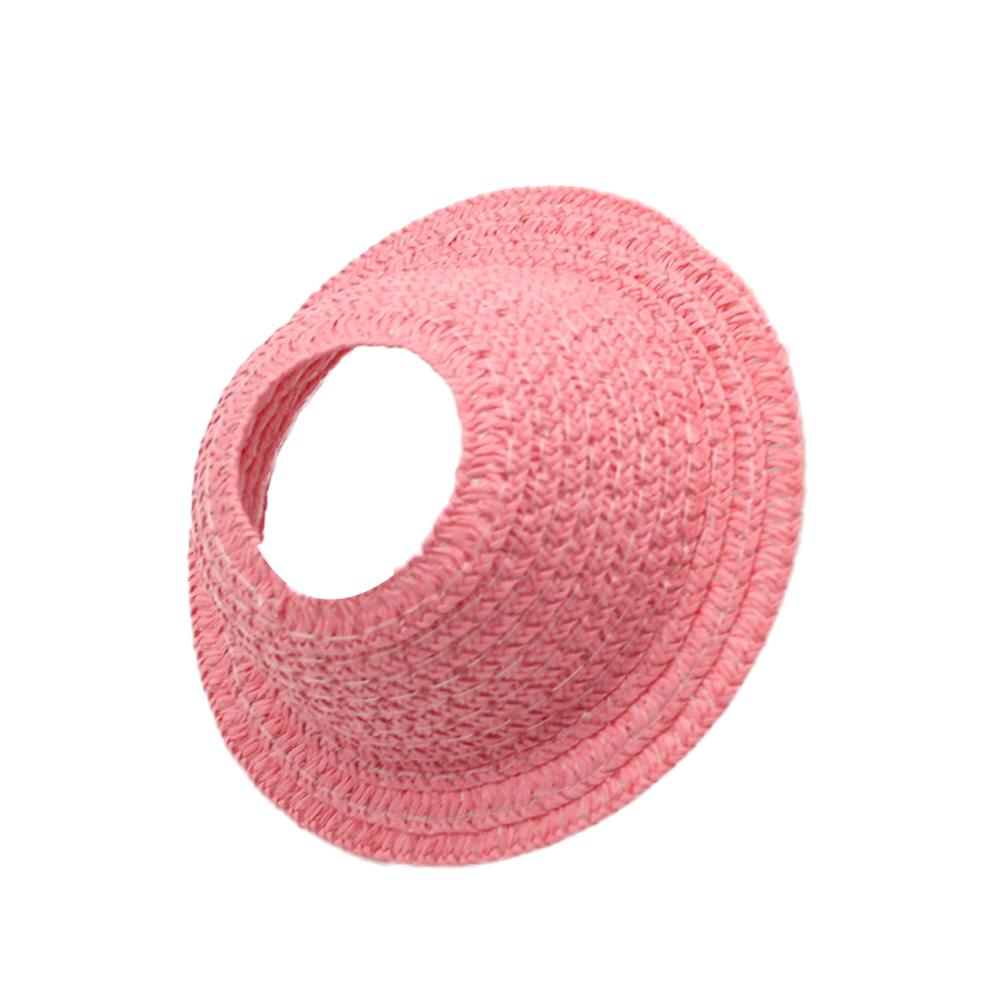 Doll Straw Hat for Dollhouse Miniature 17cm Labubu Color Match Hat Kawaii Cute Doll Accessories Kids Girls Toys