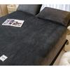 Winter Warm Plush Fitted Sheet Elastic Mattress Cover Fluffy Velvet Fleece Bed Linen Couple Thermal Double Bed King Size