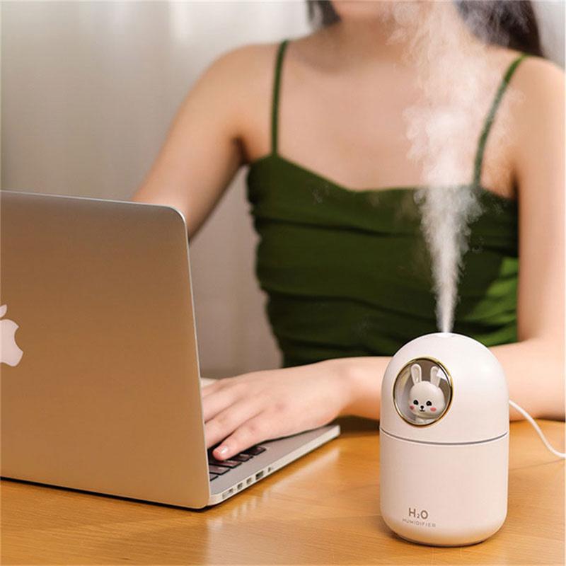 Новый милый увлажнитель воздуха для домашних животных USB Mute мультфильм аромадиффузор увлажняющий настольный распылитель