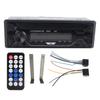 Car Bluetooth Player Single Din 12V24V MP3 Player FM Radio Receiver with Adjustable Backlight