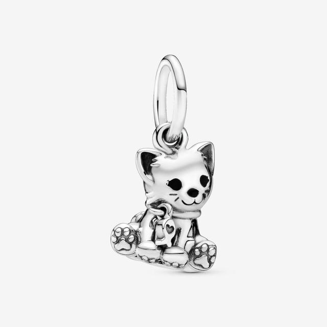 925 Sterling Silver Charms Beads Original Poodle Bulldog Dog Pendant Charm Fit Fashion Bracelet Necklace Diy Jewelry for Women
