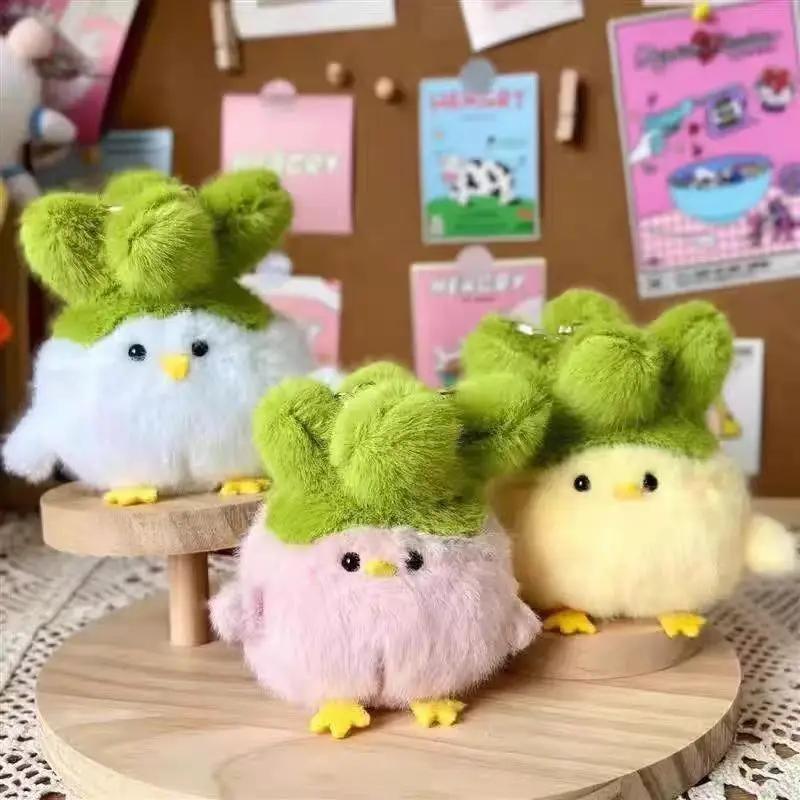 11 см Креативная Мини-Кукла-Подвеска Птичка с Чесноком Игрушки Аниме Card Captor Кукла Милая Мягкая Плюшевая Брелок Подарок для Детей Декор