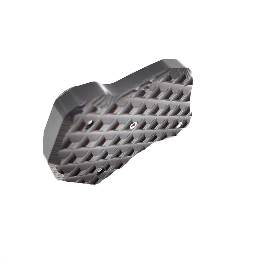 Black Aluminum Alloy Anti-slide Kickstand Extension Pad for Honda CB650F 2017-18