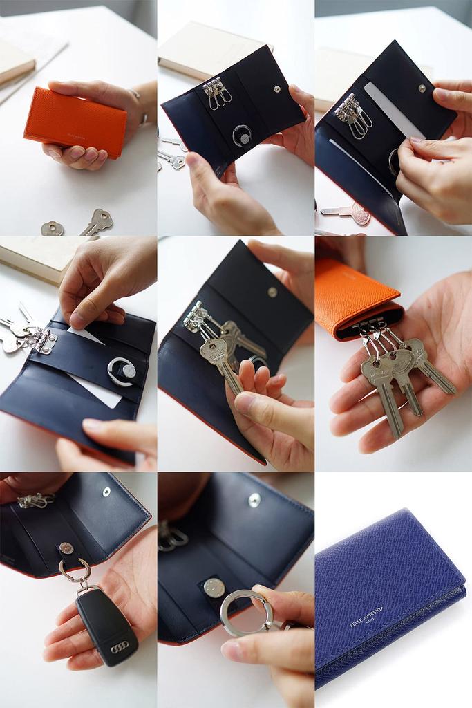 Ключевой чехол ВМС [Pelle Morvida] PM-BA317-NV