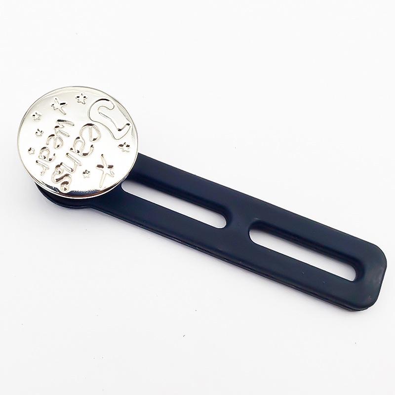 Регулируемая пуговица для расширения талии без гвоздя для мужских и женских джинсов