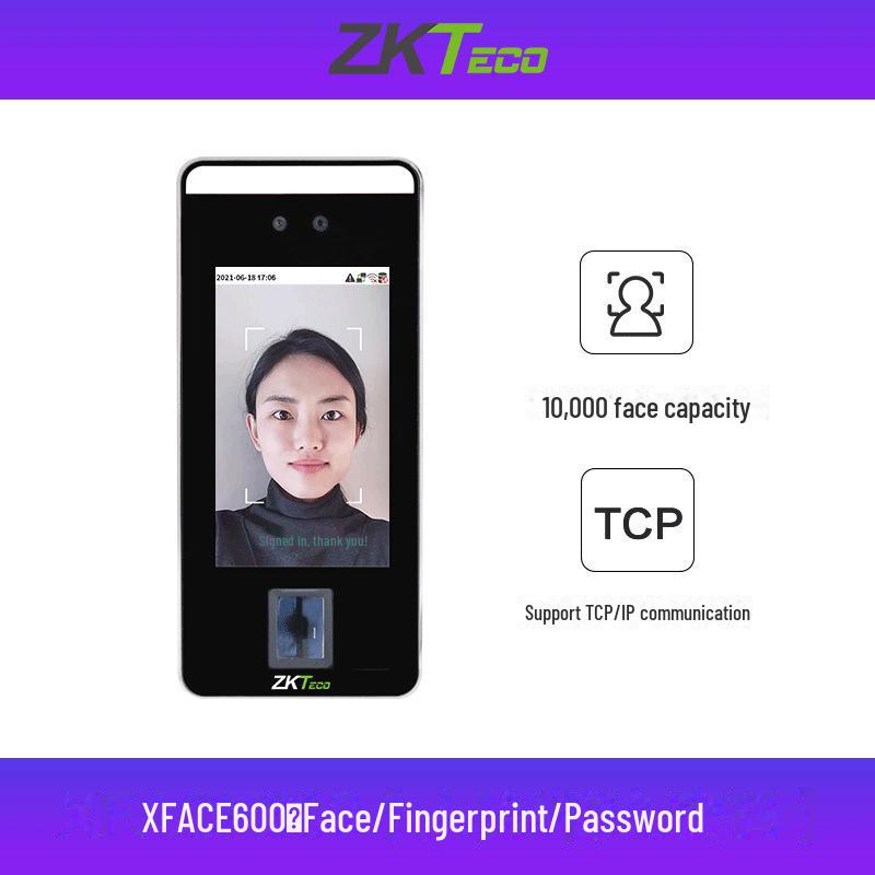 Система контроля доступа с распознаванием лиц ZKTeco XFace60/320 и устройство контроля доступа с отпечатками пальцев XFace600