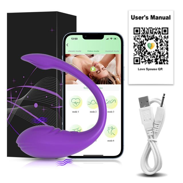 Беспроводной Bluetooth вибратор Дилдо G Spot Massager для женщин APP Remote Control Vibrating Egg Женские трусики Секс-игрушки для взрослых