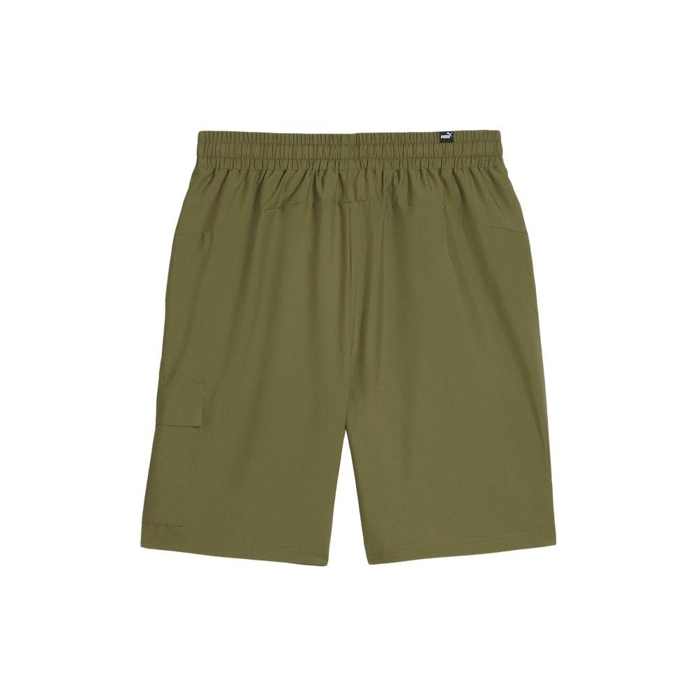 Puma Шорты-карго Essential Woven Cargo Shorts 9" мужские шорты оливково-зеленые 682124-33