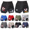 IPPO Аниме Спортивные Шорты Мужские Бокс Муай Тай Кикбоксинг ММА Mix Боевые Искусства 2 в 1 Компрессионные Шорты Быстросохнущие Легкие Легкие Короткие Брюки Лето