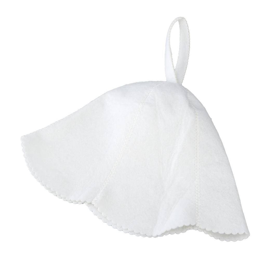 Шляпа для сауны из войлока, влаговпитывающая, удобная, для душа и бани, войлочная шляпа для мужчин и женщин