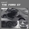 Масштаб 1/36 Ford GT, литая под давлением модель автомобиля, игрушечный автомобиль с откатным механизмом и открытыми дверями для детей, коллекция подарков для мальчиков и девочек