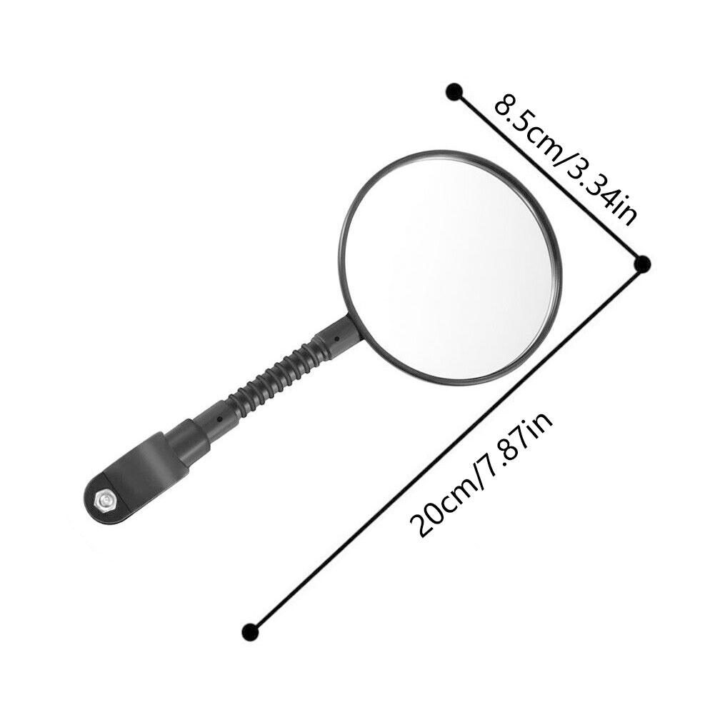 1pair Bicycle Rearview Lightweight Flexible Adjustable Mountain Road Bike Rearview Mirror Motorcycle Bicycle Accessories