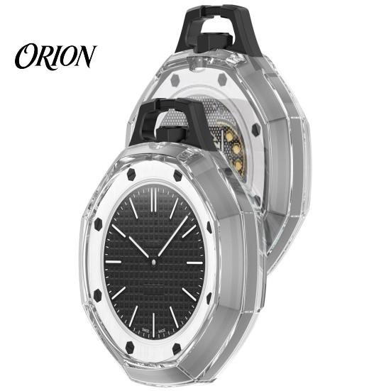 Anti-fingerprint Pocket Watch Film Protector, Tempered Glass Anti-Scratch Screen Crystal-Clear Soft TPU Protector Cover Protective Case for Royal Pop