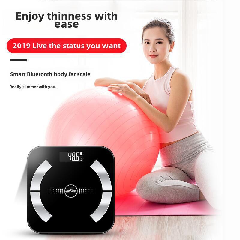 Bluetooth Body Fat Scale: Accurate Electronic Household Scale for Adults