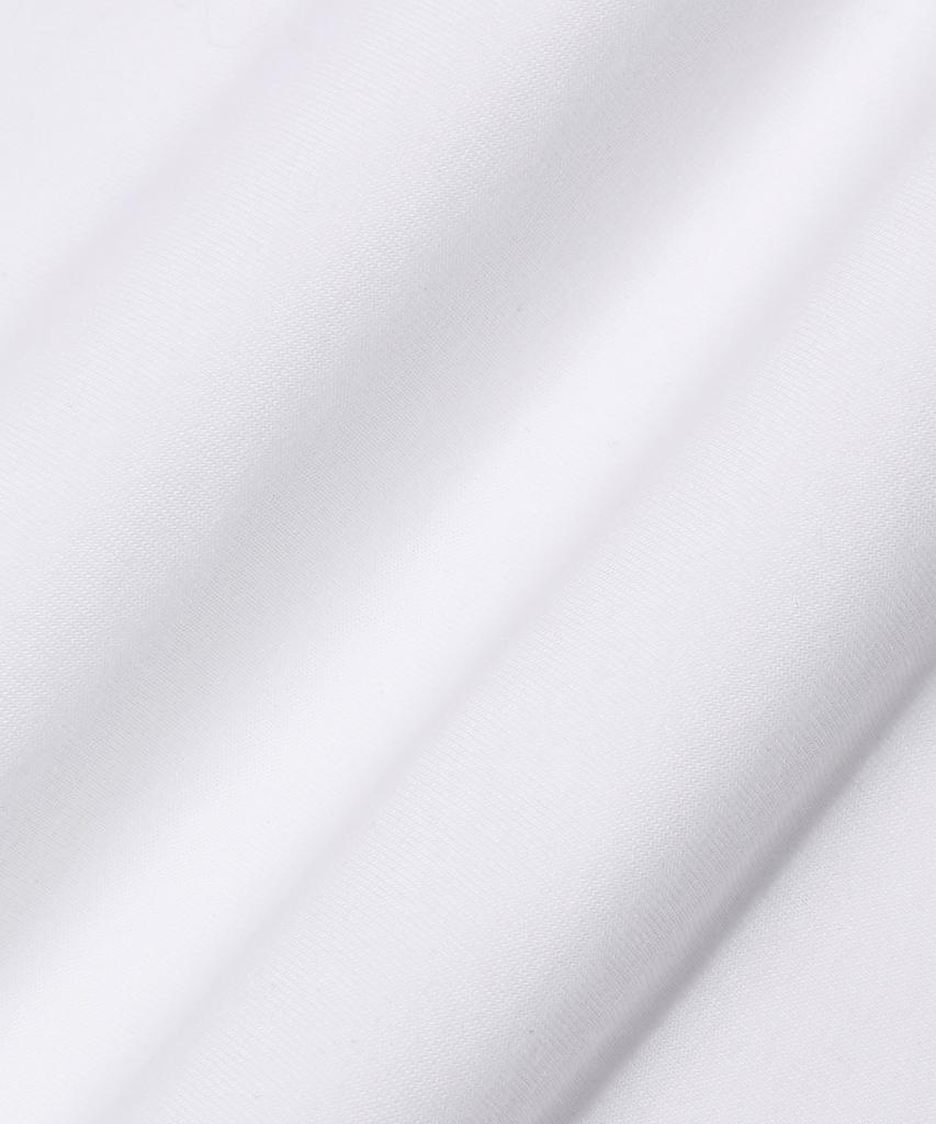 Vintril New York Simple Color Block Long Dress (Off-White)