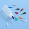 30ml/50ml Transparent Polyethylene Needle Dispenser Dispensing Bottle for Rosin Solder Flux Paste + 11 Needles Tools