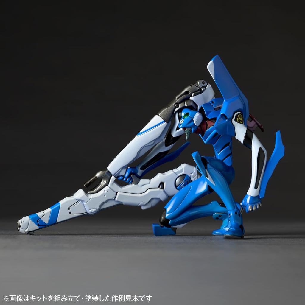 KAIYODO Artpla Sculpture Works Evangelion Initial Unit Second Unit Zero Unit Modified Interception 3rd New Tokyo City Non-Scale Unpainted Plastic