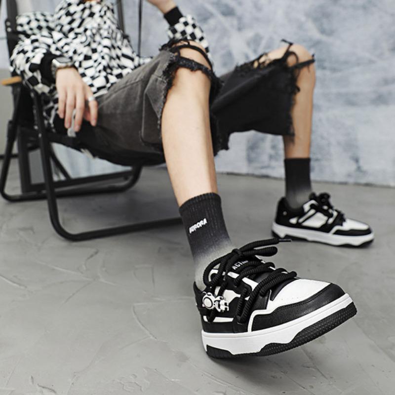 Высококачественная модная мужская кожаная повседневная обувь, весенние новые дышащие универсальные кроссовки, модная мужская спортивная обувь De Hombre