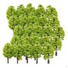 100pcs/Lot 3.15 Inch Scenery Landscape Train Model Trees 1:150