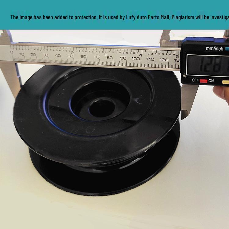 Forklift Plastic Double Groove Mast Pulley Wheel, Universal Fit