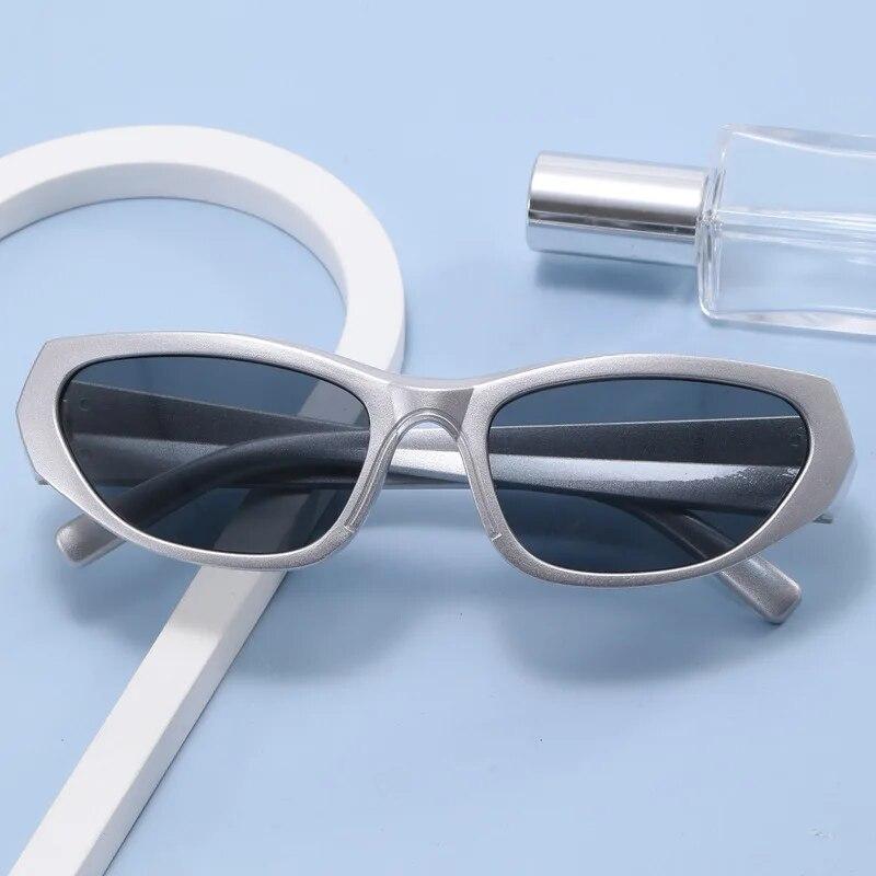 Popular Women's Sunglasses  Punk Sunglasses Unique Sports Sun Glasses Men UV400 Goggle Shades Mirror Colorful Y2k Eyewear