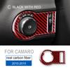 Настоящее мягкое углеродное волокно для Chevrolet Camaro 2010 2011 2012 2013 2014 2015 Аксессуары Отделка салона Кнопка переключателя фар