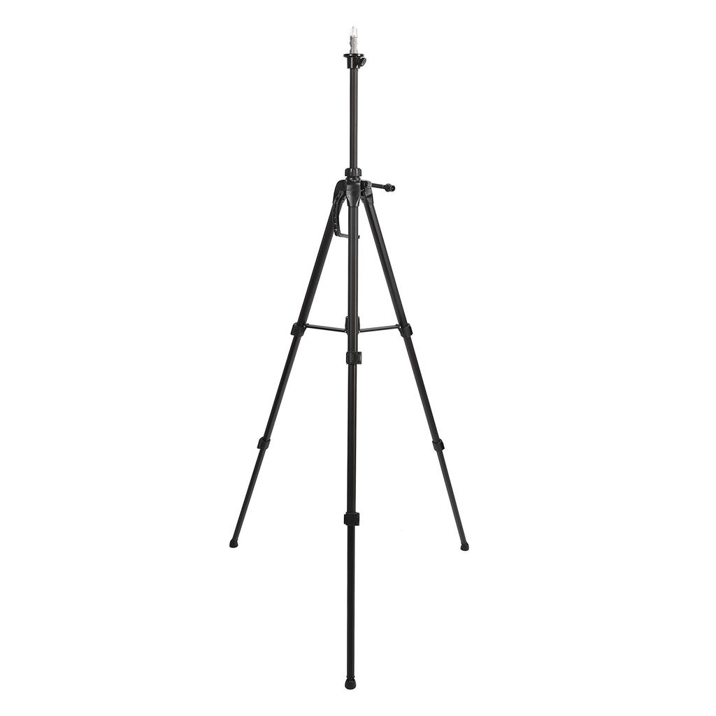 Tripod Level Stand Aluminum 360 Degree Rotation Level Tripod Holder with Multifunctional Hook