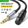 3.5mm To XLR Female Microphone Audio Cable Balanced Balanced Analog Mic Cord  Computer
