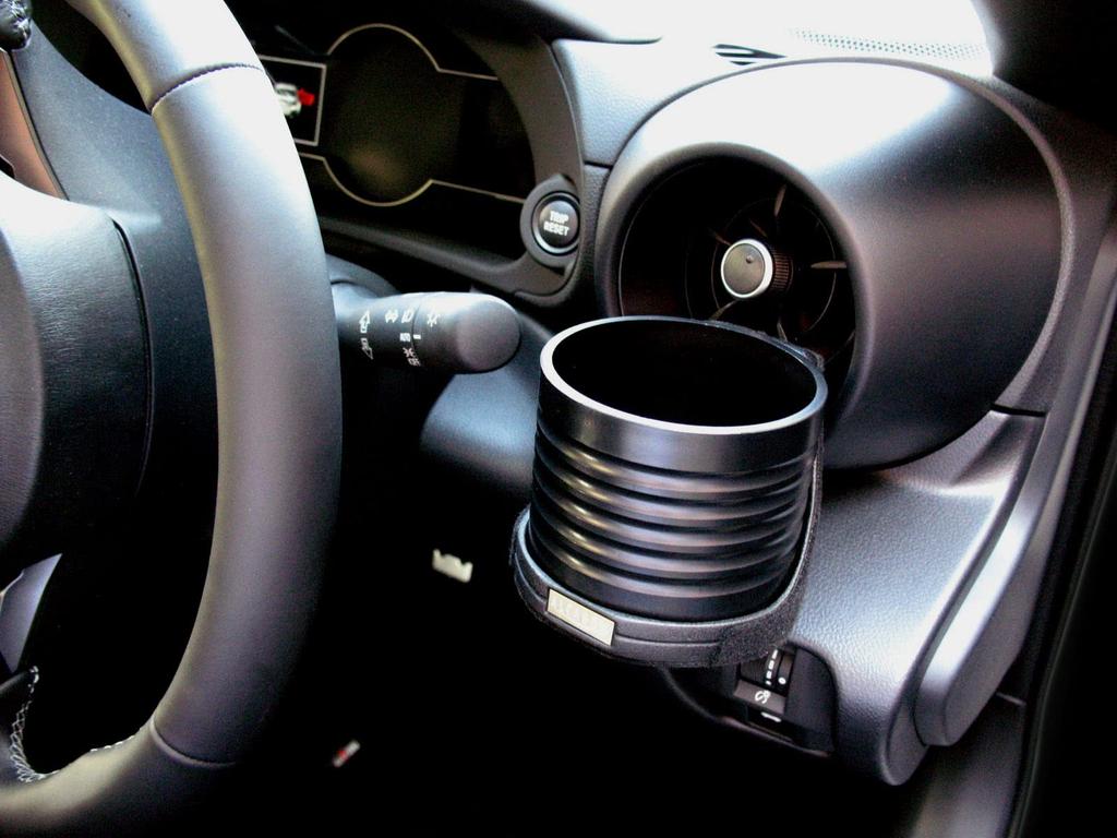 ALCABO Держатель для напитков Черный Стакан Toyota GR86 Subaru BRZ Сиденье Двойного назначения (ЗН8) (ЗД8) Водитель/Пассажир AL-T122B