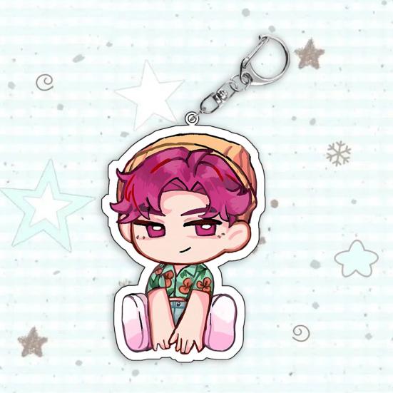 Брелок-подвеска «Охотники на ведьм» Богатая проработка персонажей Легкий портативный брелок Аниме