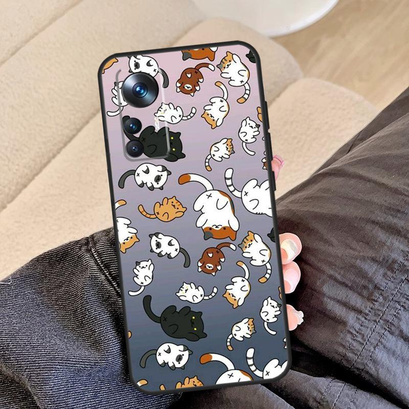 Neko Atsume Для Xiaomi 15T 13T 14T 17 Pro Max 14 15 Ultra Чехол Для POCO F8 Ultra F5 F6 F7 X3 X5 X6 X7 Pro