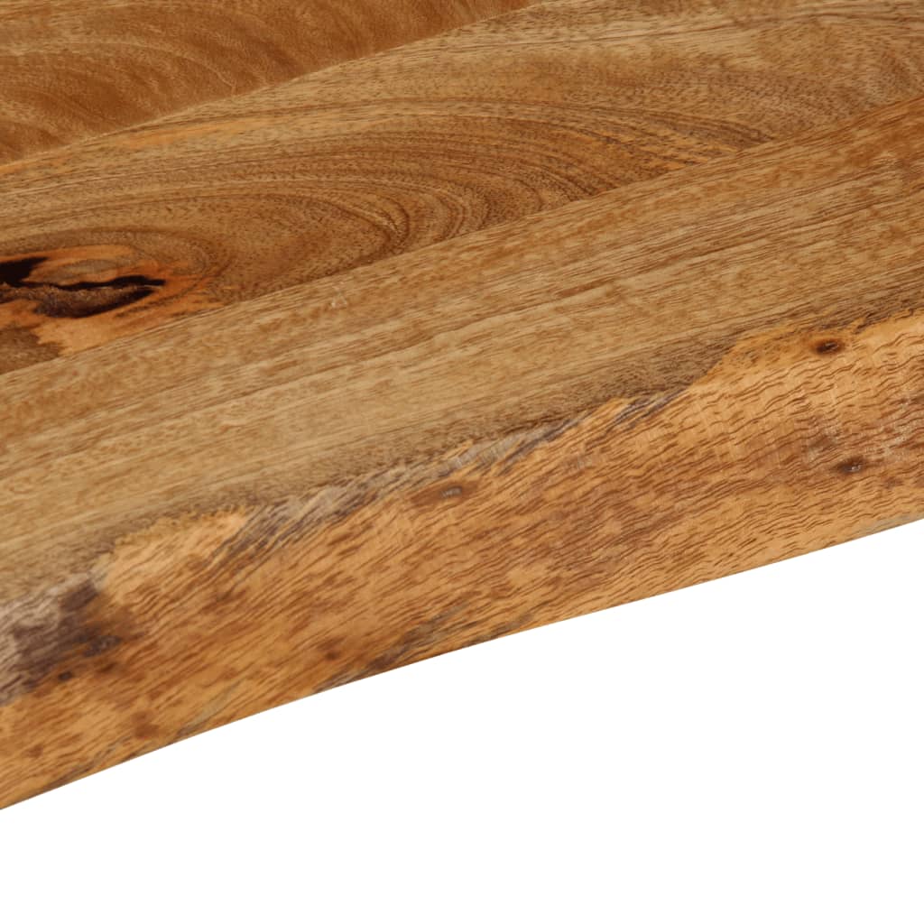 Live Edge Table Top 80x20x2.5 cm Solid Mango Wood