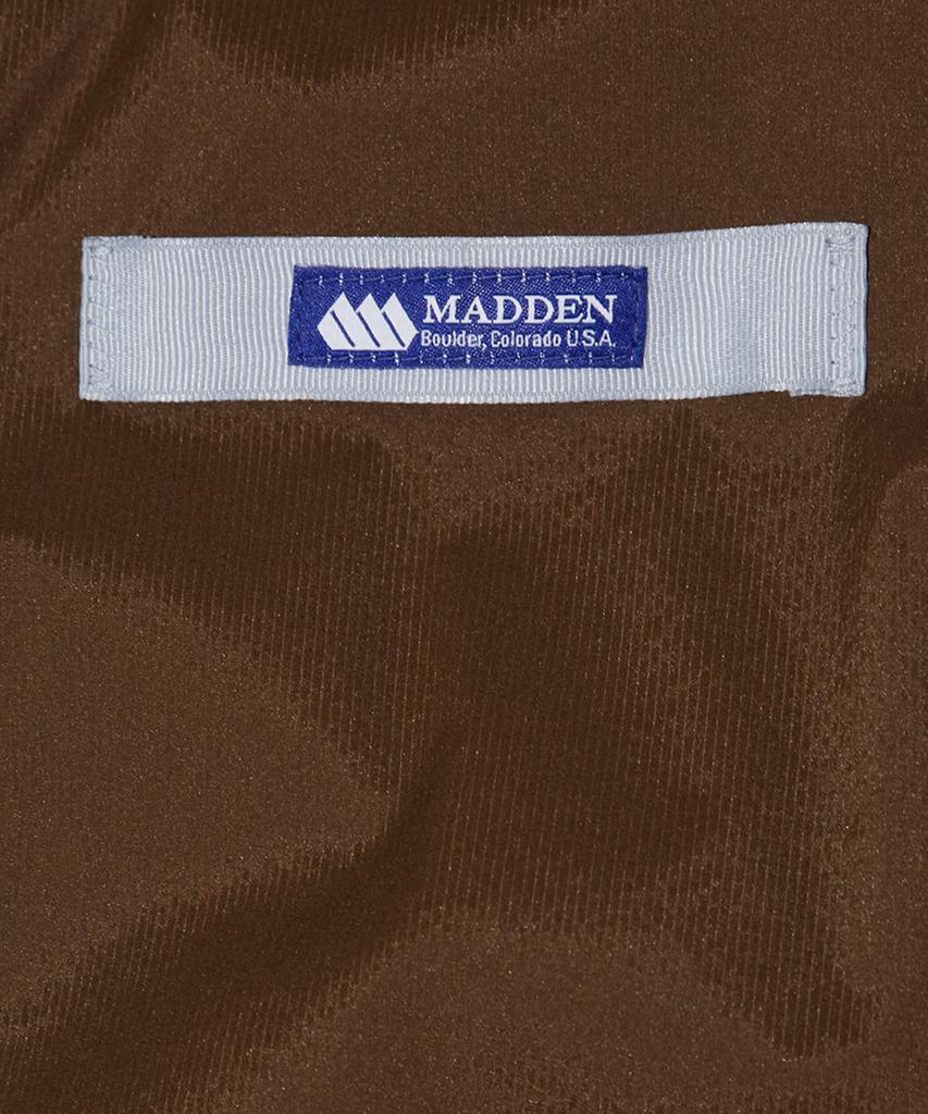 Смешная куртка Madden для бега из нейлона, коричневая