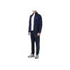 Under Armour Rival Knit Track Suit Jacket Zip и Comfortable Running Long Bikes Casual Sports Set Men suit Navy-Blue 1357139-410